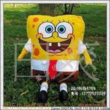 布娃娃毛绒玩具公仔大号海绵宝宝80厘米生日礼物特价