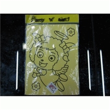 DIY玩具益智玩具小号沙画儿童手工玩具批发