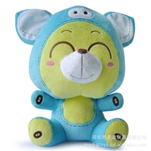 早教玩具麦迪熊多功能智能玩具早教熊玩具可拆洗/外接MP3