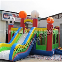 充气玩具充气城堡滑梯组合家用跳床儿童城堡滑梯弹跳床厂家