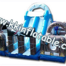 PVC充气跳床大型充气障碍充气通关游戏设备充气组合玩具