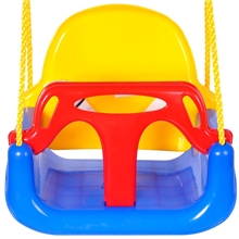 义乌童乐秋千厂价供应新款大空间三合一成长型幼儿秋千/可小量批