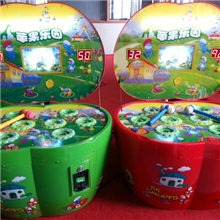 厂家直销儿童投币摇摆机游艺机老鼠机弹珠机苹果机酷爆