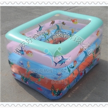 厂家直销小长方形充气水池儿童充气游泳池最低价