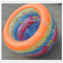 儿童充气游泳池圆形充气水池厂家批发定制加工