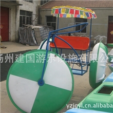 专业供应江苏宝应建国玻璃钢水上三轮车水上三轮车系列