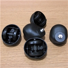 转椅脚轮螺丝万向轮老板椅中班椅PU小包轮5轮彩色椅轮椅盟包邮