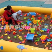 【厂家直销】12平充气沙池/儿童充气沙池玩具/充气沙池价格