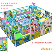 供应设计合理游乐设备儿童户外淘气堡