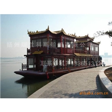 厂家提供22米豪华画舫质量保障仿古画舫