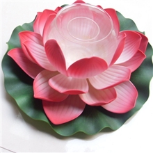 【厂家供应】荷花灯蜡烛荷花灯颜色多样欢迎订做