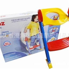 带踏板儿童座便器免清洗儿童坐便器马桶梯折叠式儿童座厕椅厕梯