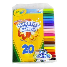 大量批发绘儿乐20色可水洗细杆水笔58-8106