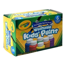 大量批发绘儿乐6色幼儿可水洗颜料54-1204