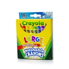 大量批发绘儿乐16色可水洗大蜡笔52-3281