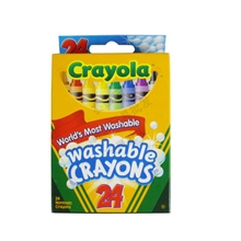 大量批发绘儿乐24色可水洗蜡笔52-6924