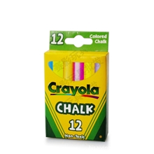 大量批发绘儿乐彩色粉笔12支装51-0816