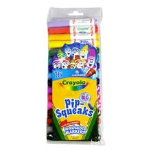 大量批发美国绘儿乐16色可水洗短杆粗头水笔58-8703水彩笔