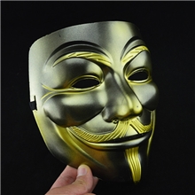 电影主题面具黑客面具V字仇杀队队V字面具加厚款V怪客面具