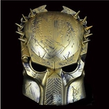 万圣节面具影视主题铁血战士面具avpr独狼铁血面具舞会面具