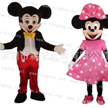 卡通人偶服装定做，动漫衣服，卡通玩偶，动物服装米老鼠