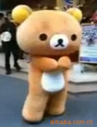 卡通人偶服装行走卡通人偶表演服装小熊