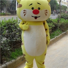 卡通人偶服装影视主题卡通老虎聪聪