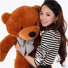 供应一件代发毛绒玩具熊泰迪熊1.4米公仔大熊娃娃情侣生日礼品