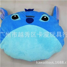 【厂家直销】史迪仔暖手枕手捂抱枕卡通史迪奇手暖暖手宝靠枕