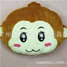 【厂家直销】悠嘻猴暖手枕毛绒玩具猴子手捂抱枕靠枕手暖