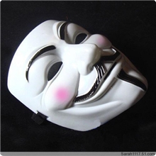 电影主题面具万圣节面具V字仇杀队V字面具V怪客面具厂家直销