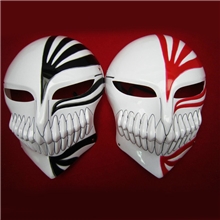 动漫cosplay道具死神面具黑崎一护全面虚面具鬼步舞街舞帽子