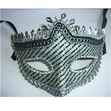 厂家直销火爆热销舞会面具皮革男士皇冠面具面具批发