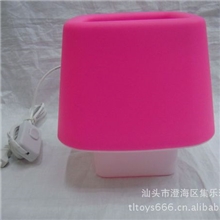 创意家居韩版简约唯美方乐小台灯彩色卧室台灯/夜灯