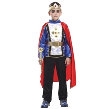 万圣节儿童cosplay儿童高贵国王装cos儿童国王王子装扮小王子