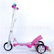 生产供应减震闪光轮永康双踏车