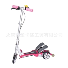 厂家供应带有闪光灯运动滑板车最新踏踏车