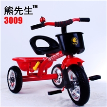 3009款熊先生童车儿童三轮车批发零售一件发货