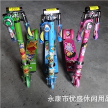 铁制底板加厚儿童三轮滑板车厂家直销最新产品热销脚踏滑板车