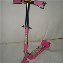 厂家直销可折叠儿童小四轮滑板PVC闪光轮脚踏滑板车全铁805