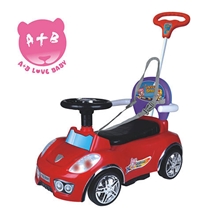 多功能正品儿童扭扭车宝宝溜溜车滑行车摇摆车带音乐推杆护栏童车
