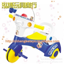 外贸童车儿童脚踏自行车带灯光音乐扩音器婴幼儿三轮学步车