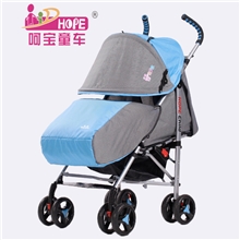 呵宝童车四轮推车轻便推车可折叠婴儿伞车307厂家直销