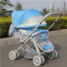 厂家直销优质童车宇龙华仔婴儿推车加宽加大手推车带脚套带垫子19