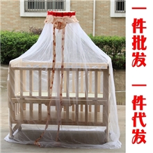 童床厂家批发实木婴儿床多功能婴儿摇蓝床摇篮加长侧翻可变摇床