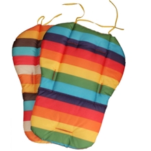 加厚防水彩虹推车餐椅棉垫婴儿推车童车伞车坐垫通用批发定制