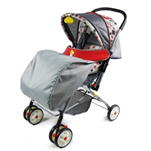 童车脚套婴儿车防寒套宝宝推车夹棉防风罩夹棉厂家批发