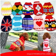 宠物衣服狗狗秋冬毛衣保暖型衣服高领毛衣宠物服饰多花型选