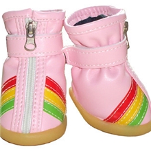 厂家供应宠物鞋绚丽时尚牛筋底耐磨防滑性能好混批小额批发
