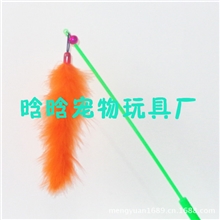 厂家供应逗猫棒皮毛猫玩具